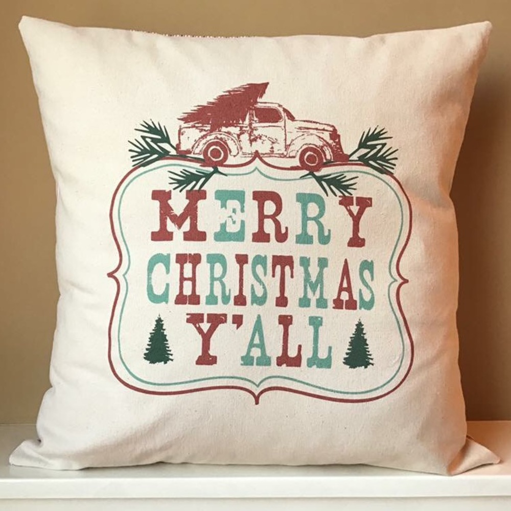 🎄Merry Christmas Y’all!🎄Brand New Pillow Cover🎄